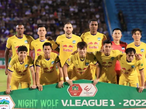 HAGL tạo nên kỷ lục ở V-League 2022