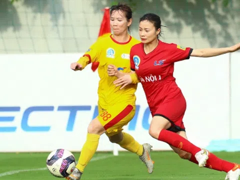 Vòng 5 giải bóng đá Nữ VĐQG – cúp Thái Sơn Bắc 2022: TP.HCM I chia điểm với Hà Nội I