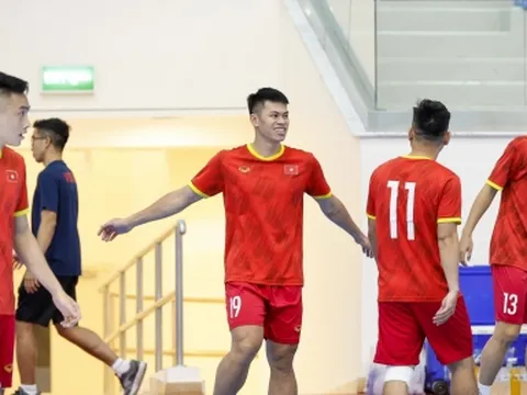 Việt Nam nhận tin vui trước ngày đấu Hàn Quốc ở giải futsal châu Á