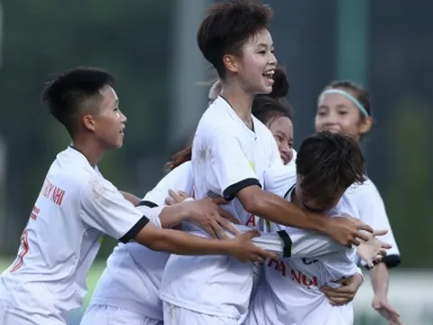 Giải U16 nữ VĐQG 2022: Hà Nội có chiến thắng đầu tiên