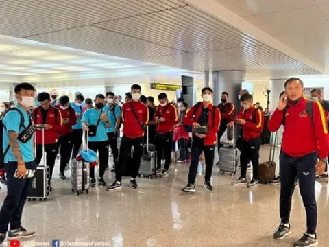 Tuyển Việt Nam về nước, khép lại hành trình tại VCK futsal châu Á 2022