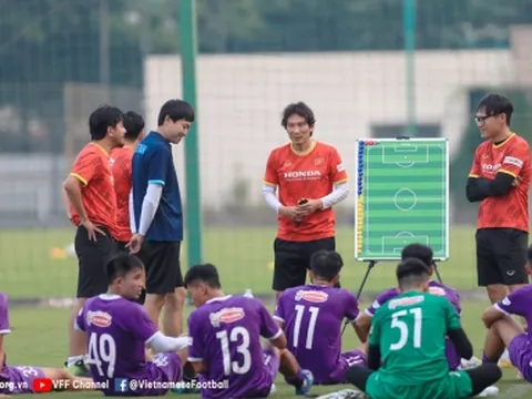 U23 Việt Nam 'họp khẩn' trước ngày đấu Ả Rập Xê Út ở Tứ kết