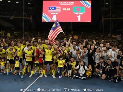 Lập kỳ tích sau 42 năm, Malaysia làm 'điều đặc biệt' trước VCK Asian Cup
