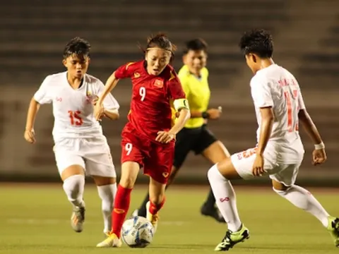 Đại thắng Myanmar, ĐT nữ Việt Nam vào bán kết AFF Cup với ngôi đầu BXH