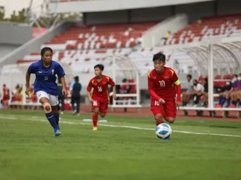 'Hủy diệt' Campuchia, ĐT nữ U18 Việt Nam rộng cửa vào Bán kết giải AFF