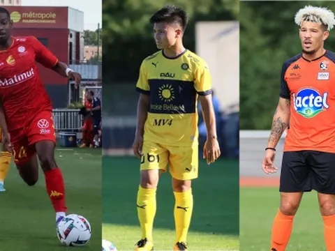 Cùng Quang Hải, 2 cầu thủ Việt kiều thể hiện ấn tượng tại Ligue 2