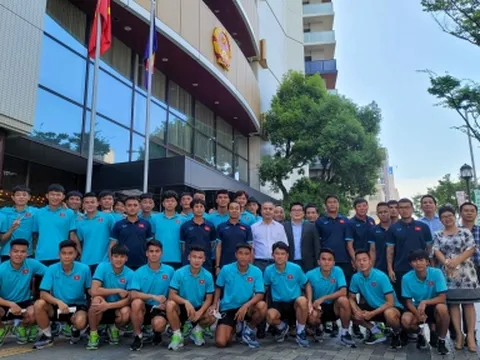 U20 Việt Nam làm điều ý nghĩa trước ngày đấu Nhật Bản
