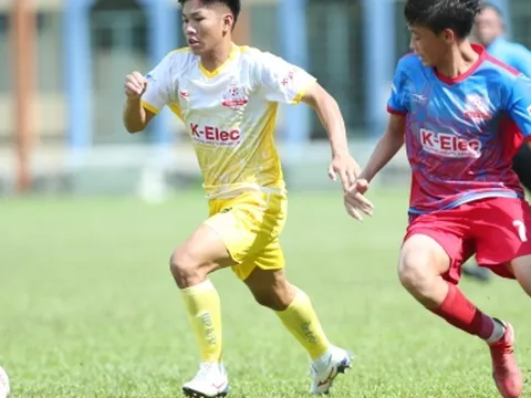 Đương kim vô địch U17 Sông Lam Nghệ An khẳng định sức mạnh, toàn thắng tại bảng B U17 Quốc gia - K-Elec 2022