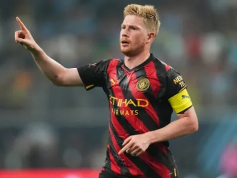 Haaland không ra sân, Man City vẫn thắng nhẹ America nhờ De Bruyne