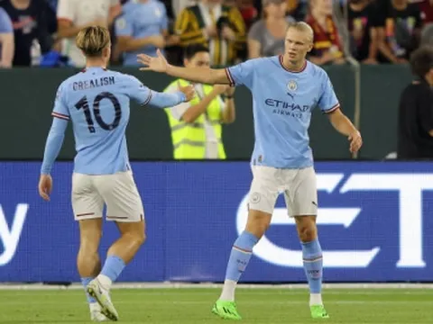 Video: 'Sát thủ' Haaland có bàn thắng đầu tiên trong màu áo Man City