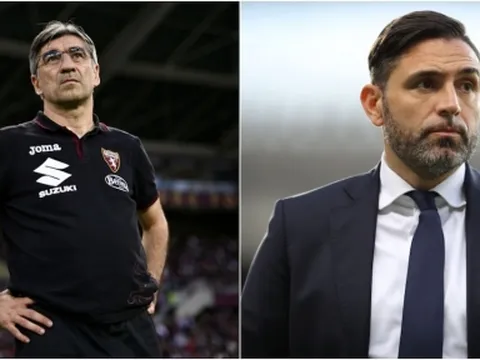 VIDEO: Giám đốc và HLV trưởng của 'ông lớn' ở Serie A lao vào đấm nhau