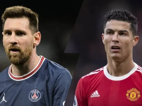 Phải đá cúp C2 với MU, Ronaldo sắp bị Messi 'soán ngôi' tại Champions League