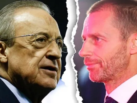 'Ông trùm' Perez làm tới cùng, UEFA bất lực chứng kiến Super League hồi sinh