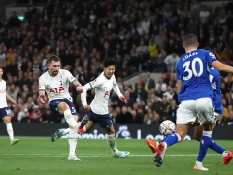 Son Heung-min 'tịt ngòi', Tottenham vẫn thắng thuyết phục Everton