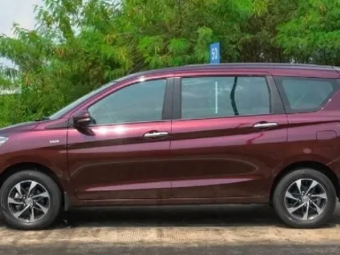Rò rỉ ảnh Suzuki Ertiga Hybrid 2022 trước ngày ra mắt, giá chỉ từ 518,6 đồng 
