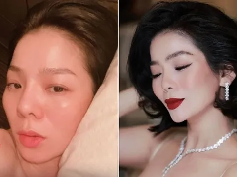'Nữ hoàng phòng trà' khoe mặt mộc tuổi 41 giữa nghi vấn chia tay Lâm Bảo Châu