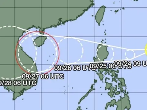 Biển Đông sắp xuất hiện áp thấp nhiệt đới, sẽ mạnh lên thành bão 
