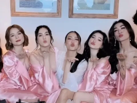 Chùm ảnh dàn phù dâu, phù rể 'chất như nước cất' của Diệu Nhi - Anh Tú