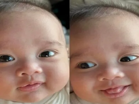 Quý tử nhà Lê Dương Bảo Lâm có loạt biểu cảm khiến người xem tan chảy