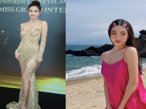 Hoa hậu Lương Thùy Linh táo bạo diện đồ xuyên thấu lộ nhược điểm