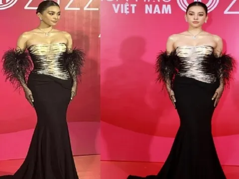 Hoa hậu Tiểu Vy gặp sự cố trang phục vì chiếc váy 'phản chủ'