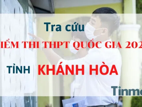 Tra cứu điểm thi THPT Quốc gia 2022 tỉnh Khánh Hòa