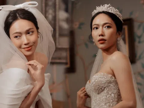 Rò rỉ hình ảnh váy cưới lộng lẫy của Diệu Nhi: Xứng danh cô dâu tháng 10!