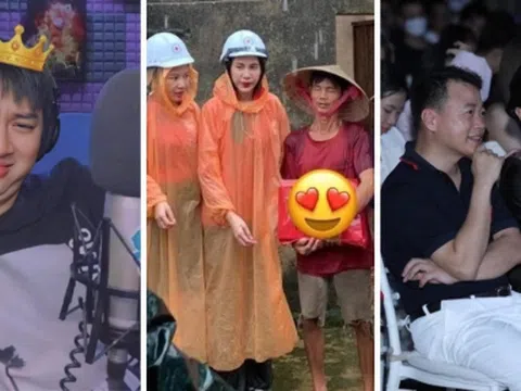 Sao Việt 2/10: Shark Bình và Phương Oanh lại công khai thể hiện tình yêu, Thủy Tiên về quê Công Vinh từ thiện