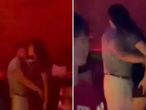 Lộ clip Shark Bình và Phương Oanh ôm hôn thắm thiết trong quán bar