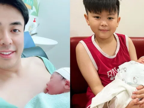 Vợ gia thế 'khủng' của MC Tuấn Tú sinh con thứ 2, dàn sao Việt tỏ thái độ gây ngỡ ngàng 