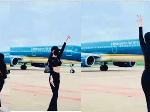 Cấm bay 6 tháng đối với nữ hành khách nhún nhảy 'sống ảo' quay Tiktok giữa phi trường