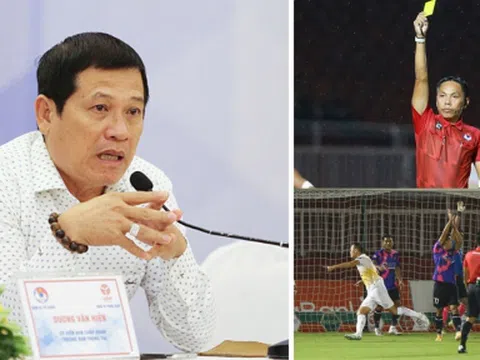 Ông Dương Văn Hiền lên tiếng về tình huống trọng tài công nhận 'bàn thắng ảo' tại V-League