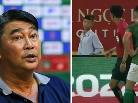 HLV của TP.HCM tức giận với đội nhặt bóng ở trận thua Nam Định