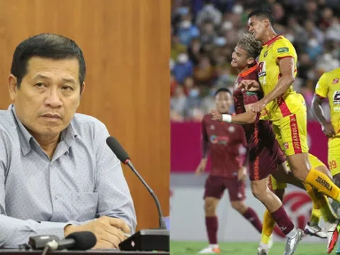 VFF đưa ra phán quyết về công tác trọng tài trận Thanh Hóa thua Bình Định