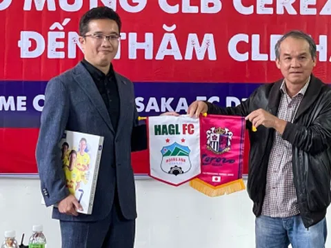 Đại diện CLB hàng đầu Nhật Bản đến thăm HAGL, bầu Đức quyết nâng tầm bóng đá Việt Nam