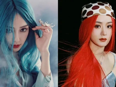 Dàn mỹ nhân Cbiz để màu tóc 'cháy phố': Ai khiến các 'bà già' bất ngờ?