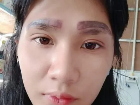 Xăm lông mày giá rẻ, cô gái không dám ra đường gần một năm trời vì sốc