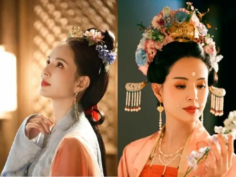 Lý Nhược Đồng đẹp như gái đôi mươi trong tạo hình mỹ nhân Đường, Tống