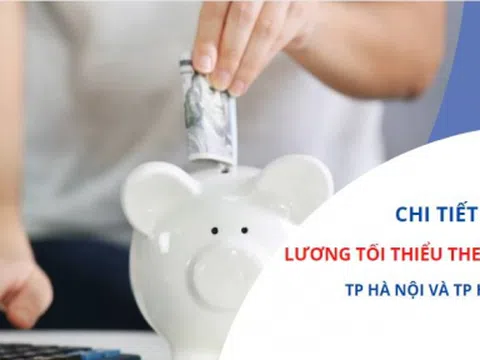Chi tiết mức lương tối thiểu giờ áp dụng tại Hà Nội và TP HCM từ 1/7
