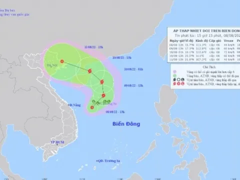 NÓNG: Biển Đông sắp hứng bão, hoàn lưu ảnh hưởng rộng 