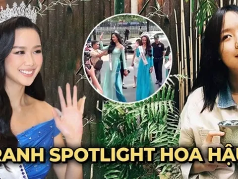 Bị mỉa mai cố tình 'chiếm sóng' Mai Phương, Á hậu Bảo Ngọc lên tiếng đáp trả