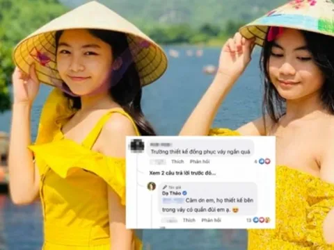 Bà xã Quyền Linh đáp trả cực khéo khi con gái bị góp ý về cách ăn mặc