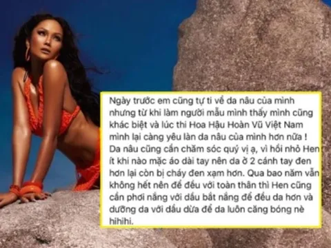 H'Hen Niê nói gì sau nghi vấn nhuộm da và làm mất bản sắc?