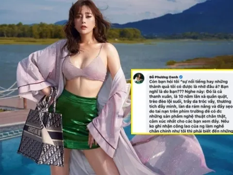 Phương Oanh đáp trả cực căng giữa ồn ào tình ái với Shark Bình