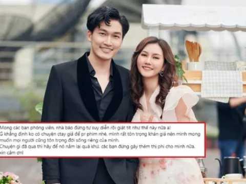 Hương Giang đáp trả trước tin đồn 'giả' chia tay Đình Tú để PR phim