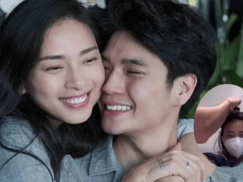 Ngô Thanh Vân khiến dân tình ghen đỏ mặt với khoảnh khắc 'tình bể bình' bên ông xã