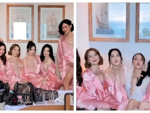 Lên đồ lộng lẫy làm phù dâu cho Diệu Nhi nhưng Ngọc Trinh hoàn toàn bị lép vế trước 2 nhân vật này 