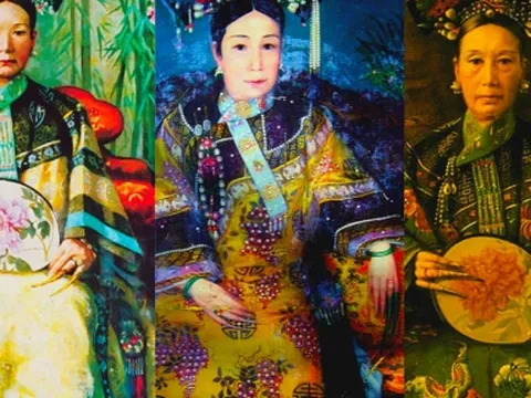 Lộ diện bức tranh chân dung đầu tiên của Từ Hi Thái hậu