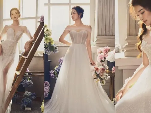 Tung ảnh váy cưới đẹp tựa nữ thần, mỹ nhân đẹp nhất VTV khiến dân tình xôn xao