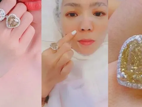 Lệ Quyên khoe ảnh chăm sóc da sang chảnh nhưng dân tình đổ dồn vào chiếc nhẫn kim cương 50 tỷ